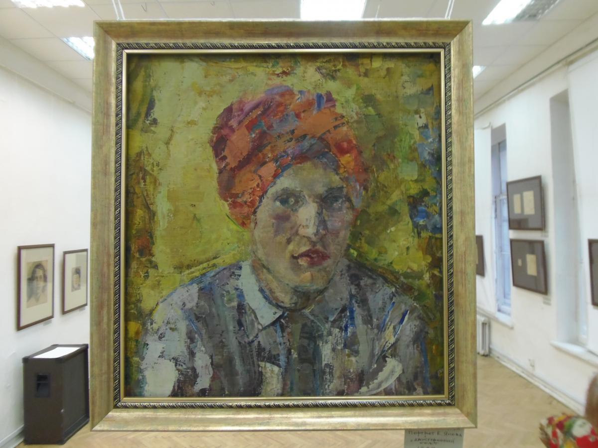 Портрет К. Янова в чалме
